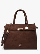 Sac Port� Main Buckle Lulu castagnette Marron buckle D