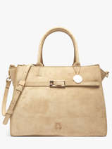 Sac Port� Main Buckle Lulu castagnette Beige buckle D