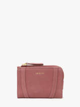 Portefeuille Roza Cuir Vintage Nat et nin Rose vintage ROZA