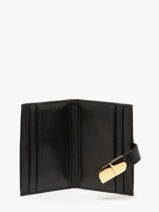 Portefeuille Cuir Nat et nin Noir vintage AUDE-vue-porte