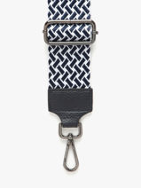 Schouderriem Caviar Milano Blauw caviar CA25ZZAN-vue-porte