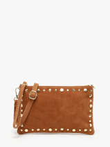 Cross Body Tas Velvet Milano Bruin velvet VE24111O