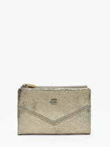 Portefeuille Vintage Cuir Mila louise Beige vintage 3760RXXC