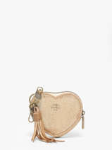 Porte-monnaie Vintage Cuir Mila louise Beige vintage 16083X