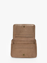 Portemonnee Vintage Leder Mila louise Bruin vintage 3853X-vue-porte
