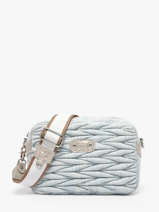 Sac Bandouli�re Jn3 Coton Mila louise Bleu jn3 16081JN3