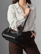 Sac Bandouli�re D Light Cuir Gerard darel Noir d light DDS73440-vue-porte