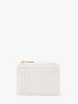 Porte-monnaie Porte-cartes Saffiano David jones Beige saffiano 2