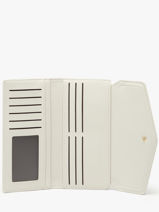 Portefeuille Saffiano David jones Beige saffiano P164-vue-porte