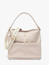 Sac Port� �paule Soft Lulu castagnette Rose soft AISSAM