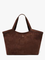 Sac Port� Main Identite Lulu castagnette Marron identite D