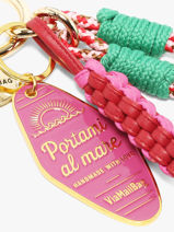 Bijoux De Sac Viamailbag Rose short charm S-vue-porte