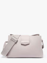 Sac Bandouli�re City Polyurethane David jones Violet city CM8303