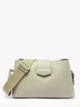 Sac Bandouli�re City Polyurethane David jones Vert city CM8303
