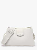 Sac Bandouli�re City Polyurethane David jones Blanc city CM8303