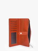 Portefeuille Dune David jones Oranje dune DJ0086-vue-porte
