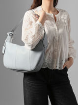 Sac Hobo Zipp� L Victoire Cuir Lancel Bleu victoire A13994-vue-porte