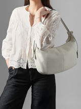 Sac Hobo Zipp� L Victoire Cuir Lancel Blanc victoire A13994-vue-porte