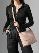 Sac Bandouli�re Soft Miniprix Rose soft MD5231-vue-porte