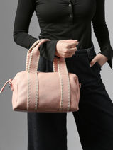 Handtas Brodery Miniprix Roze brodery 19671-vue-porte