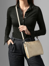 Sac Bandouli�re Brodery Miniprix Or brodery 19676-vue-porte