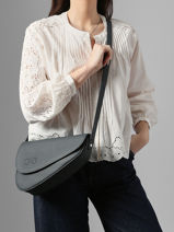 Cross Body Tas Sunny Leder Nathan baume Blauw n city 6-vue-porte