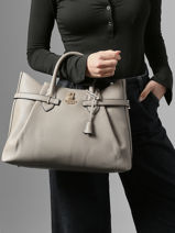 Handtassen Noelle Guess Grijs noelle BG783307-vue-porte