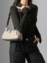 Sac Port� �paule Noelle Guess Beige noelle BG783318-vue-porte