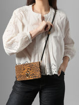 Sac Bandouli�re Love Bag Soft Pinko Marron love bag soft 6023A32A-vue-porte