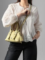 Sac Bandouli�re Love Bag Icon Cuir Pinko Vert love bag icon 5333A0QO-vue-porte