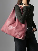 Sac Port� �paule Heritage Cuir Biba Rose heritage STT1L-vue-porte