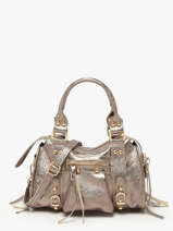 Sac Bandouli�re Nine Cuir Milano Marron nine NI24093O