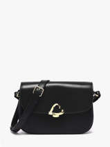 Sac Bandouli�re Paris Philos Cuir Lancaster Noir paris philos 81