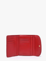 Portefeuille Paris Philos Leder Lancaster Rood paris philos 71-vue-porte