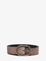 Ceinture Pieces Marron laura 17112619