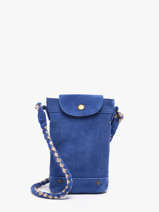 Sac Bandouli�re Brianna Cuir Pieces Bleu brianna 17163616