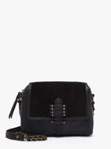Sac Bandouli�re Bea Cuir Pieces Noir bea 17163626
