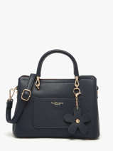Cross Body Tas Grained Flora & co Blauw grained H6931