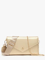 Clutch Miniprix Goud saffiano F5017