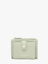 Porte-monnaie Porte-cartes Saffiano Miniprix Vert saffiano F5012