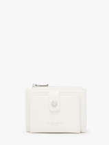 Porte-monnaie Porte-cartes Saffiano Miniprix Blanc saffiano F5012