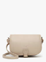 Sac Bandouli�re Miniprix Beige grained F7532OR
