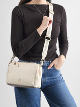 Sac Bandouli�re Soft Lulu castagnette Blanc soft 2-vue-porte