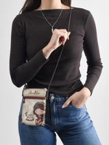 Sac Bandouli�re Muse Anekke Multicolore muse 42703904-vue-porte