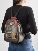 Sac � Dos Anekke Multicolore amphora 42715044-vue-porte
