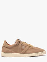 Sneakers Quadra En Cuir Redskins Beige men QUADRA
