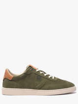 Sneakers Quadra En Cuir Redskins Vert men QUADRA