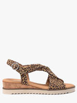 Sandalen Gabor Bruin accessoires 90