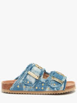 Sandales Colors of california Bleu women CBIO406N