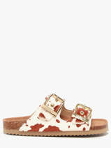 Sandales En Cuir Colors of california Multicolore women HCBIO502